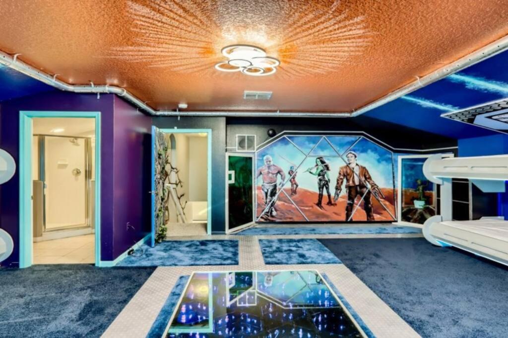 The Marvel Mansion 5Br Pool Home Near Disney World Orlando Kültér fotó