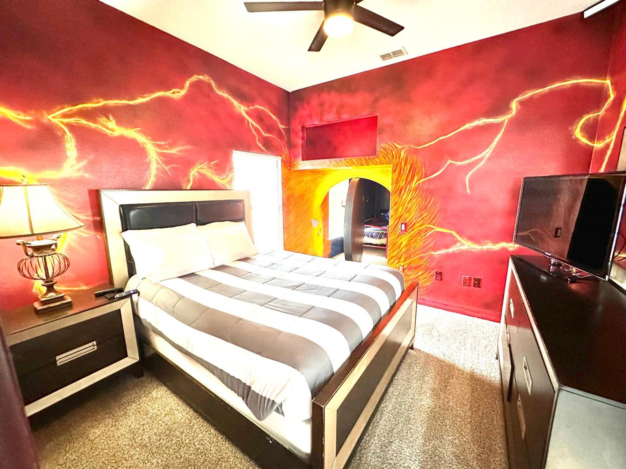 The Marvel Mansion 5Br Pool Home Near Disney World Orlando Szoba fotó