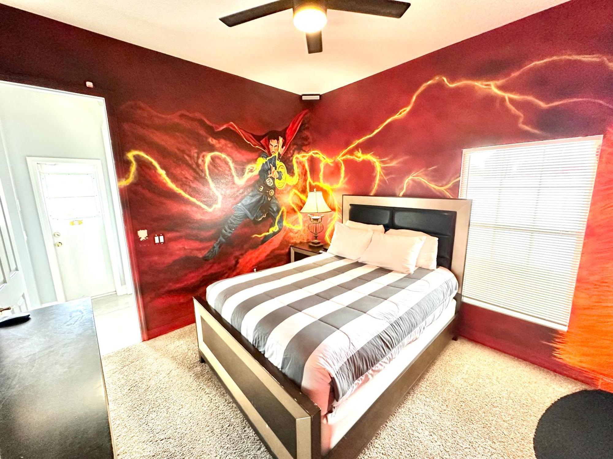 The Marvel Mansion 5Br Pool Home Near Disney World Orlando Szoba fotó